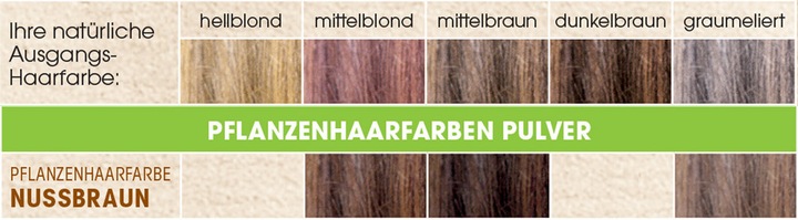 Actual product image Sante Plants hair color (Nut brown)