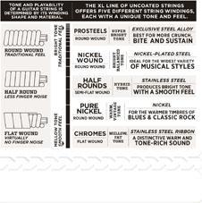 Valeurs nutritives et ingrédients D'Addario Exl125-3d (6 x, Guitare électrique, 0.05")