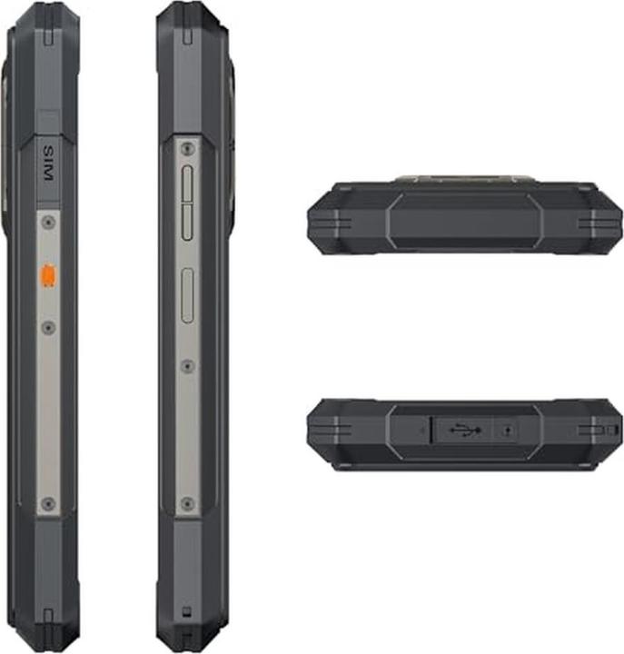 Actual product image Cubot 5G Smartphone with 144Hz FHD+ Display, 100MP Camera, 10200mAh Battery, Android 14 (256 GB, Black, 6.72")