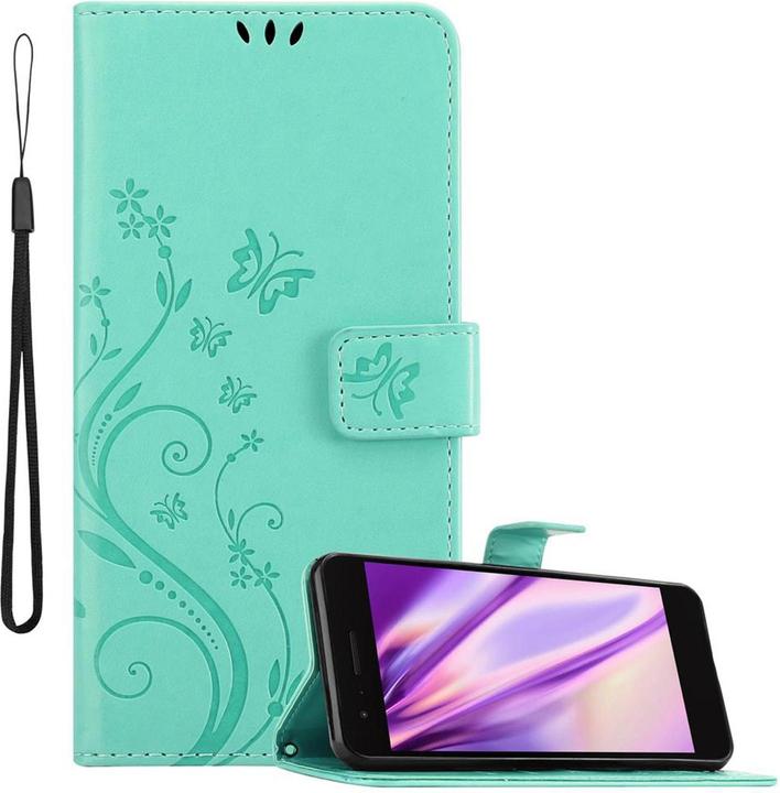 Actual product image Cadorabo Flower Book Cover (LG K8 2018)