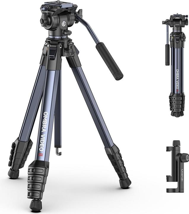 Produktbild Ulanzi YING Ombra II Travel Tripod (Black) (Carbon)
