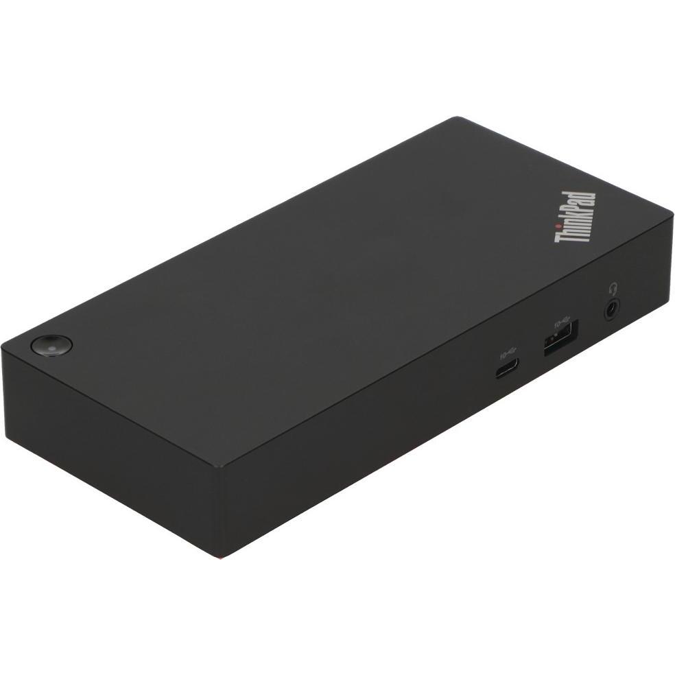 Lenovo ThinkPad Universal USB-C Dock includes power cable. For UK,EU,IT., Dockingstation + USB Hub