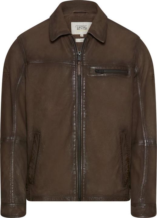 Actual product image Camel Active Lederjacke mit Innentaschen (48)