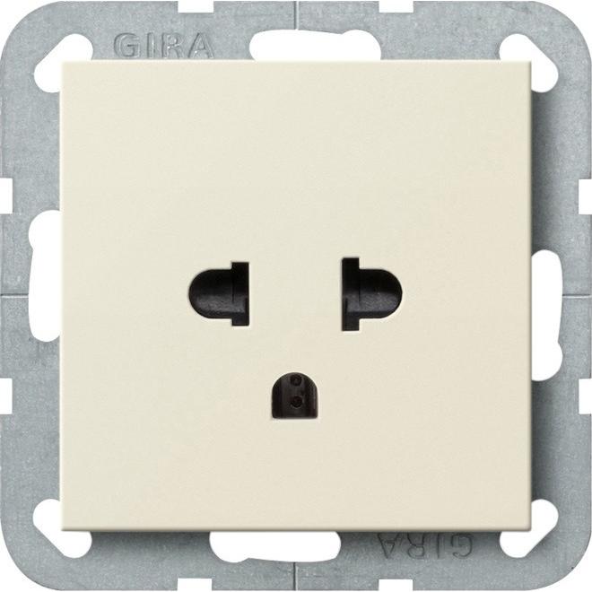 Gira, Steckdose, Steckd. Schutz EURO-US 16 A System 55 284001