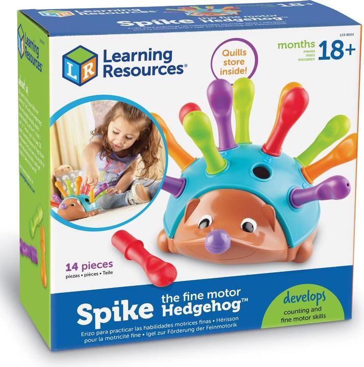 Produktbild Learning Resources Lernressourcensortierer Igel, Zahlenlernset