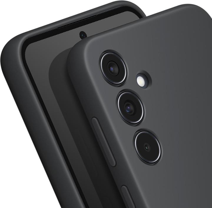 Productafbeelding Samsung Siliconen hoesje A55 Zwart (Samsung Galaxy A55)
