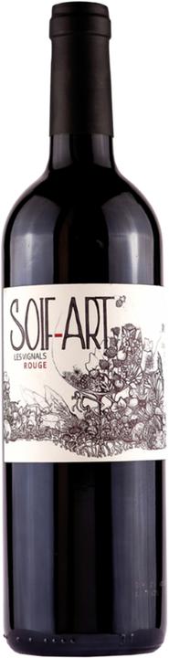 Actual product image Château Les Vignals Château lés Vignals Soif-Art Rouge IGP (2022)