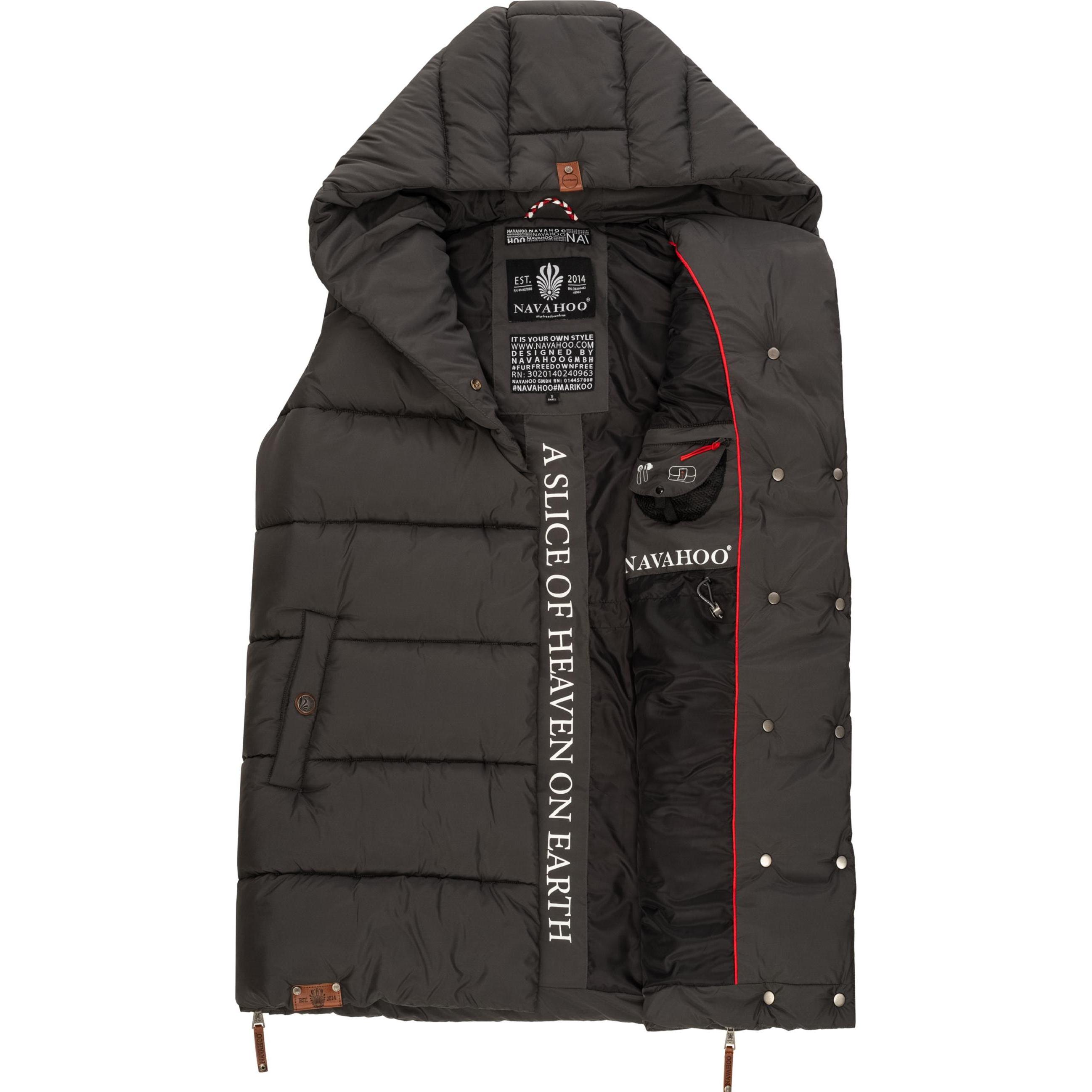 Navahoo, Damen, Weste, Madilynaa, Grau, (XXL)