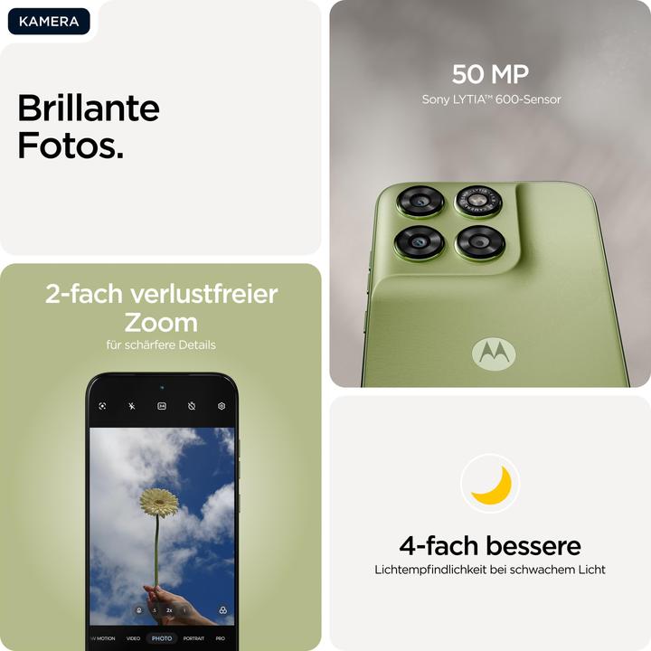 Actual product image Motorola Moto G67 (128 GB, Pantone Nile, 6.78", SIM + eSIM, 5G)