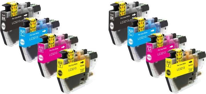 Produktbild Hermex Kompatible Tintenpatrone für Brother MFC-J890DW (M, C, BK, Y)