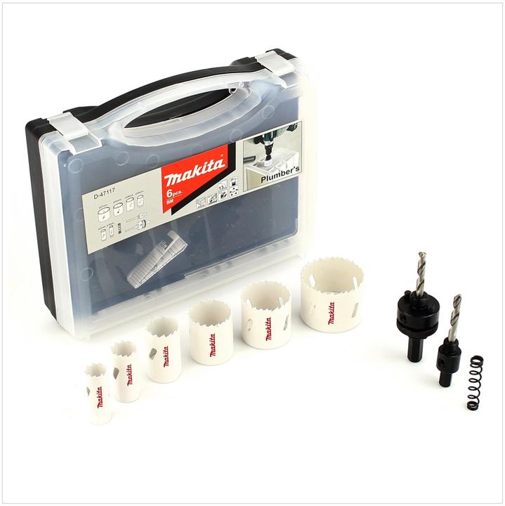 Actual product image Makita Hole saw set sanitary 6tlg (19, 22, 29, 38, 44, 57 millimetres)