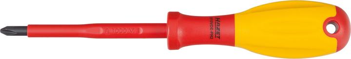 Image du produit HAZET Tournevis d'électricien ∙ avec isolation de protection 810VDE-PH3 ∙ Profil Phillips PH ∙ PH3 (Recouvrement cruciforme Phillipps (PH))