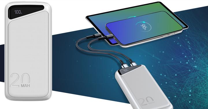 Image du produit Navitel PWR20 MX Blanc (20000 mAh, 22.50 W, 74 Wh)