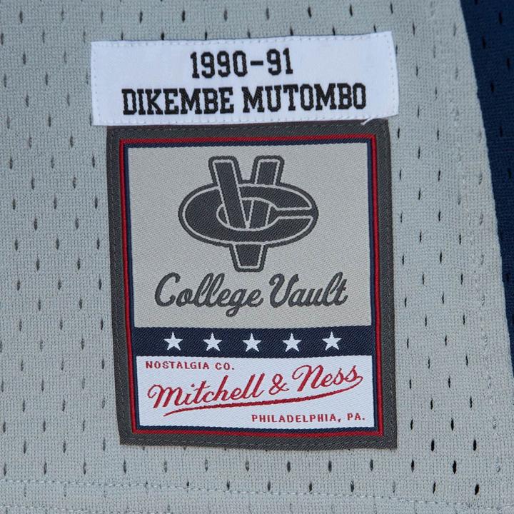 Actual product image Mitchell & Ness Dikembe Mutombo Georgetown University Swingman Jersey (S)