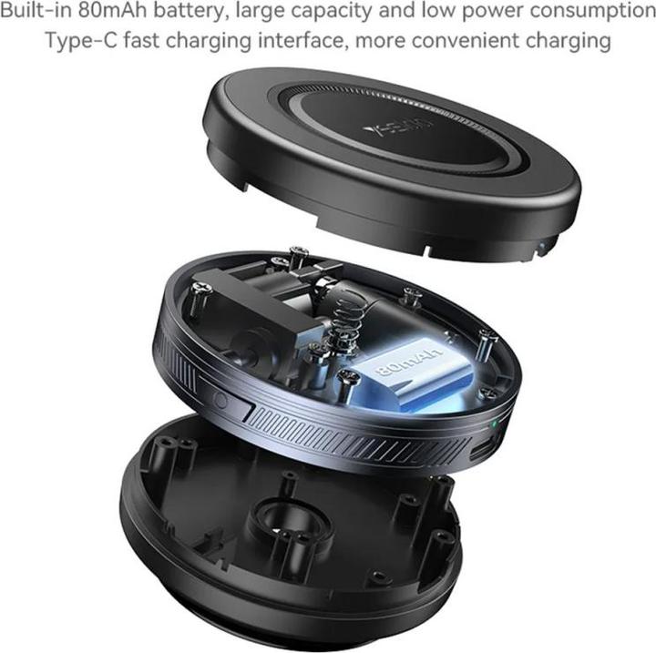 Immagine prodotto Yesido Porta telefono elettrico a ventosa MagSafe - Nero