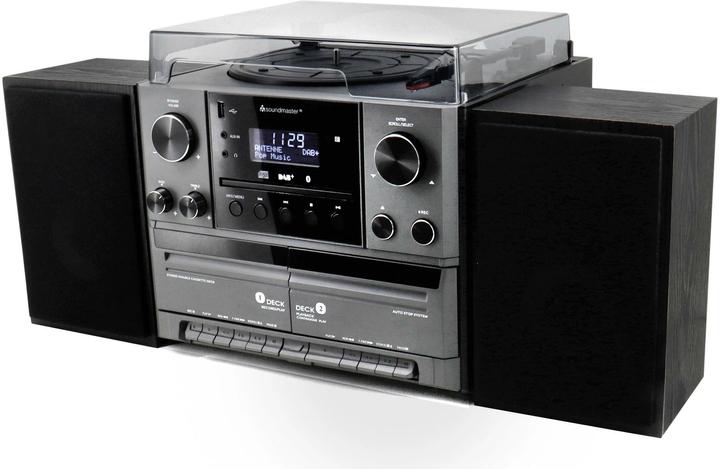 Soundmaster MCD5600SW (Giradischi, Bluetooth, Lettore CD, 2x 5 W)