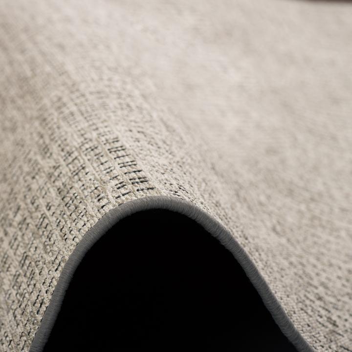 Produktbild Snapstyle Sisal-Optik Designer Flachgewebe Teppich Pure Beige Grau Meliert (140 x 200 cm)