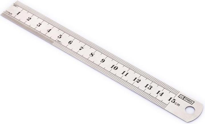 Produktbild Rs Pro Edelstahl Lineal (150 mm)