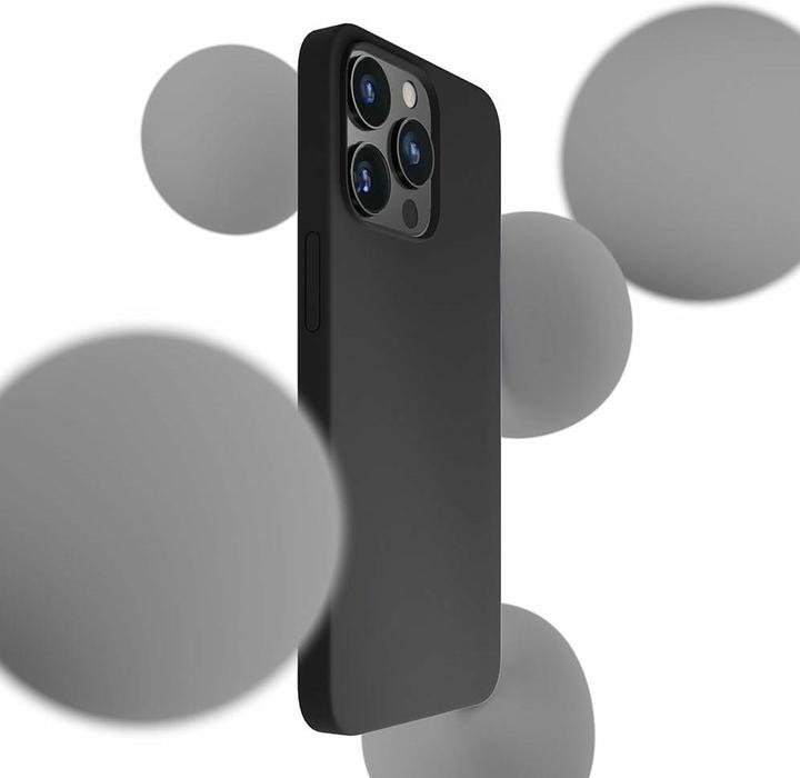Actual product image 3MK Silicone Case iPhone 13 Pro Max 6.7" czarny/black (Apple iPhone 13 Pro Max)