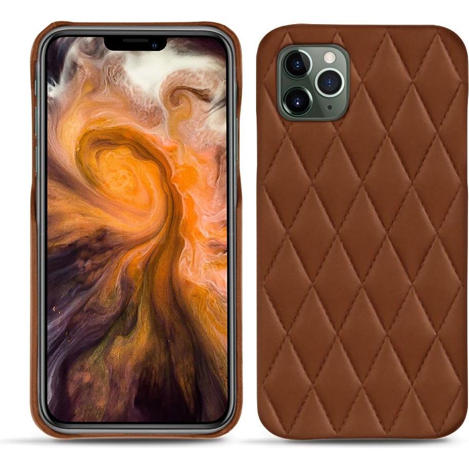 Noreve Lederschutzhülle (Apple iPhone 11 Pro Max), Smartphone Hülle, Braun