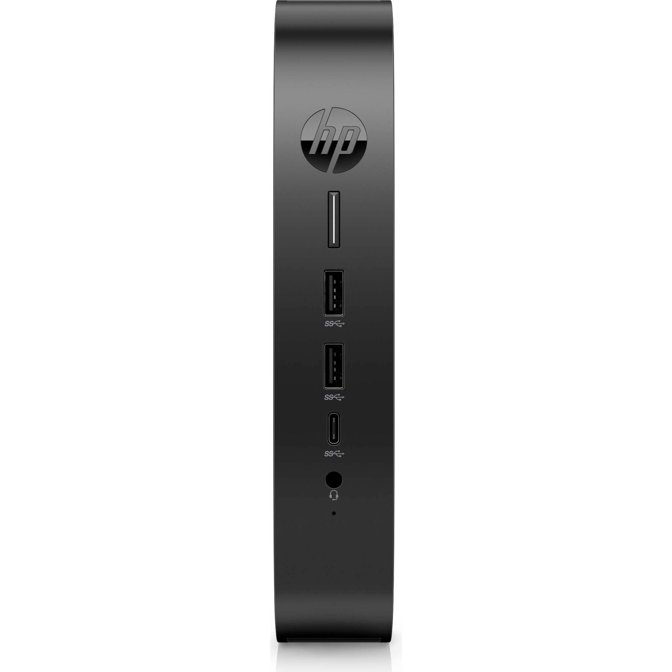 HP Elite t655 Thin Client AMD Embedded Ryzen R2314 8GB DDR4 32GB/SSD THINPRO (32 GB, 8 GB, AMD Ryzen