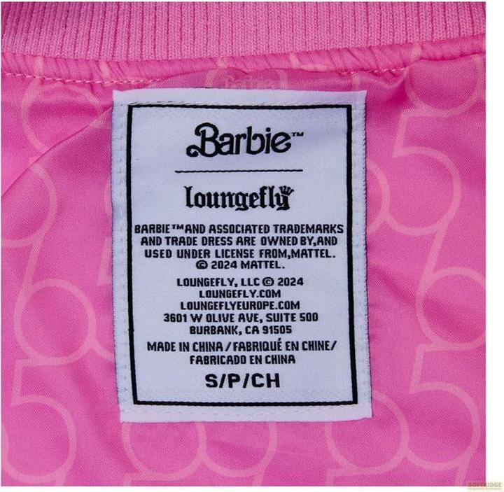 Actual product image Loungefly Mattel by Jacket Barbie 65th Anniversary Size L (L)