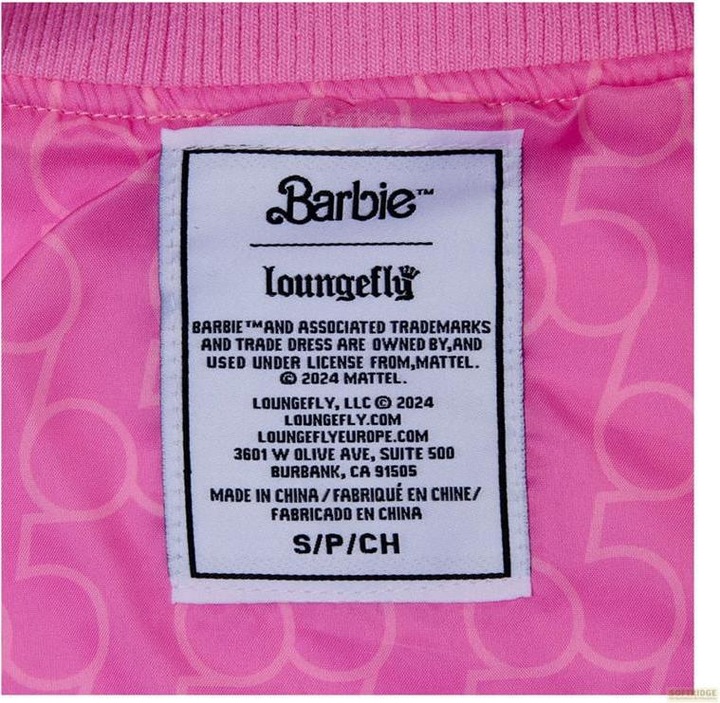 Produktbild Loungefly Mattel by Jacke Barbie 65th Anniversary Grösse L (L)