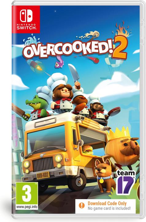 Actual product image Team17 Overcooked! 2 (Code in a box) (Switch, EN)