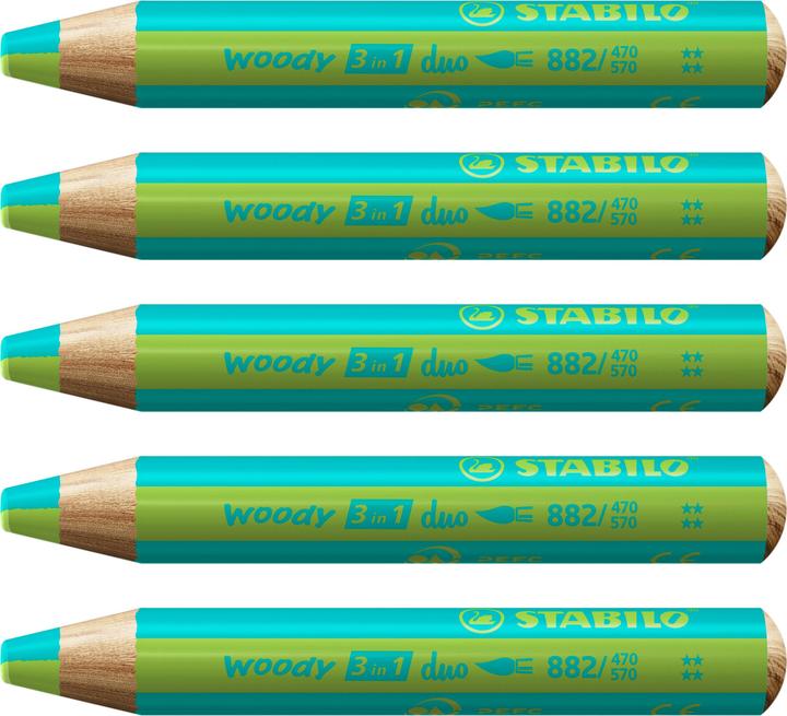 Light green, Turquoise