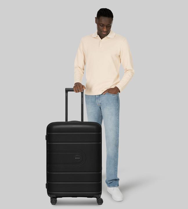 Immagine prodotto Redolz Essentials 11 4 Rollen Trolley 66 cm mit Dehnfalte (80 l, L (90 - 115l))