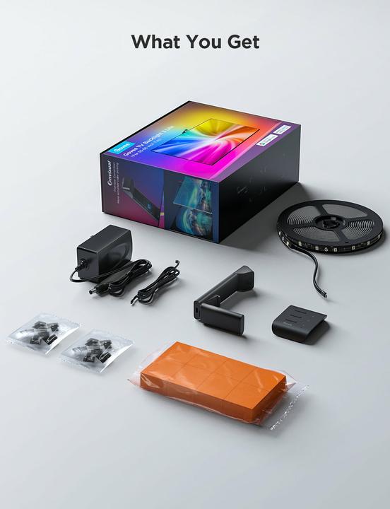 Actual product image Govee TV Backlight (RGBIC, Warm white, 360 cm, Indoor)