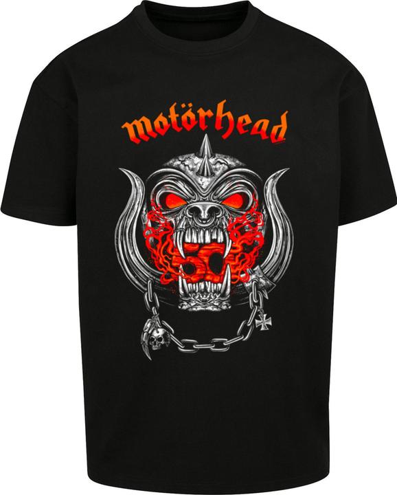 Produktbild Merchcode Motorhead - 50th Warpig Flames Heavy Oversize Tee - 193779 (3XL)