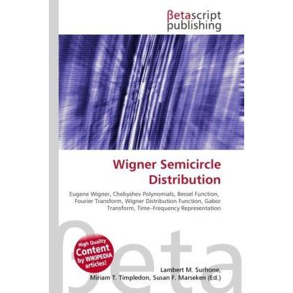 Wigner Semicircle Distribution, Fachbücher