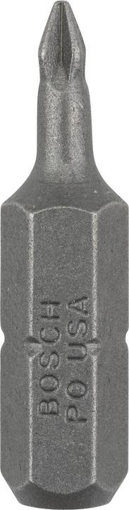Actual product image Bosch Professional Zubehör Screwdriver bit extra hard PH 0, 25 mm, pack of 25 (Cross Phillips PH M0)