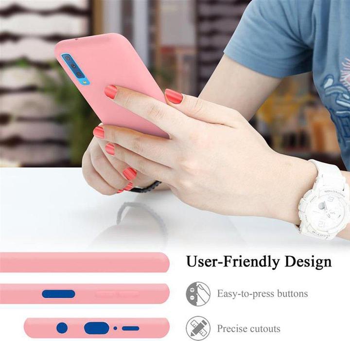 Produktbild Cadorabo TPU Liquid Silicone Case Cover (Samsung Galaxy A7 (2018))