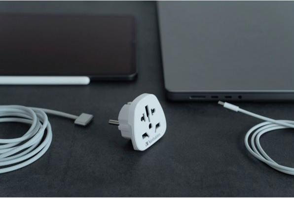 Actual product image Verbatim World to Europe Travel Adapter Plug