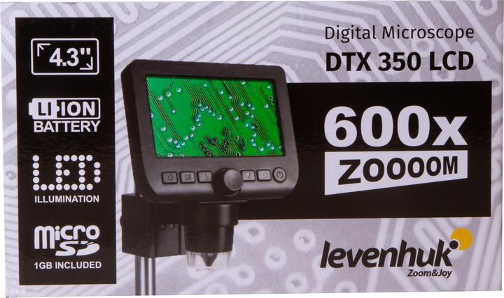 Immagine prodotto Levenhuk Microscopio digitale DTX 350, bianco/nero