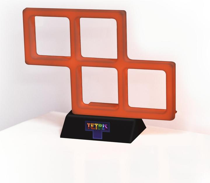 Actual product image Fizz Creations Tetris Red Z Tetrimino Neon Light Retro Gaming Lamp | Officially Licensed | USB Power