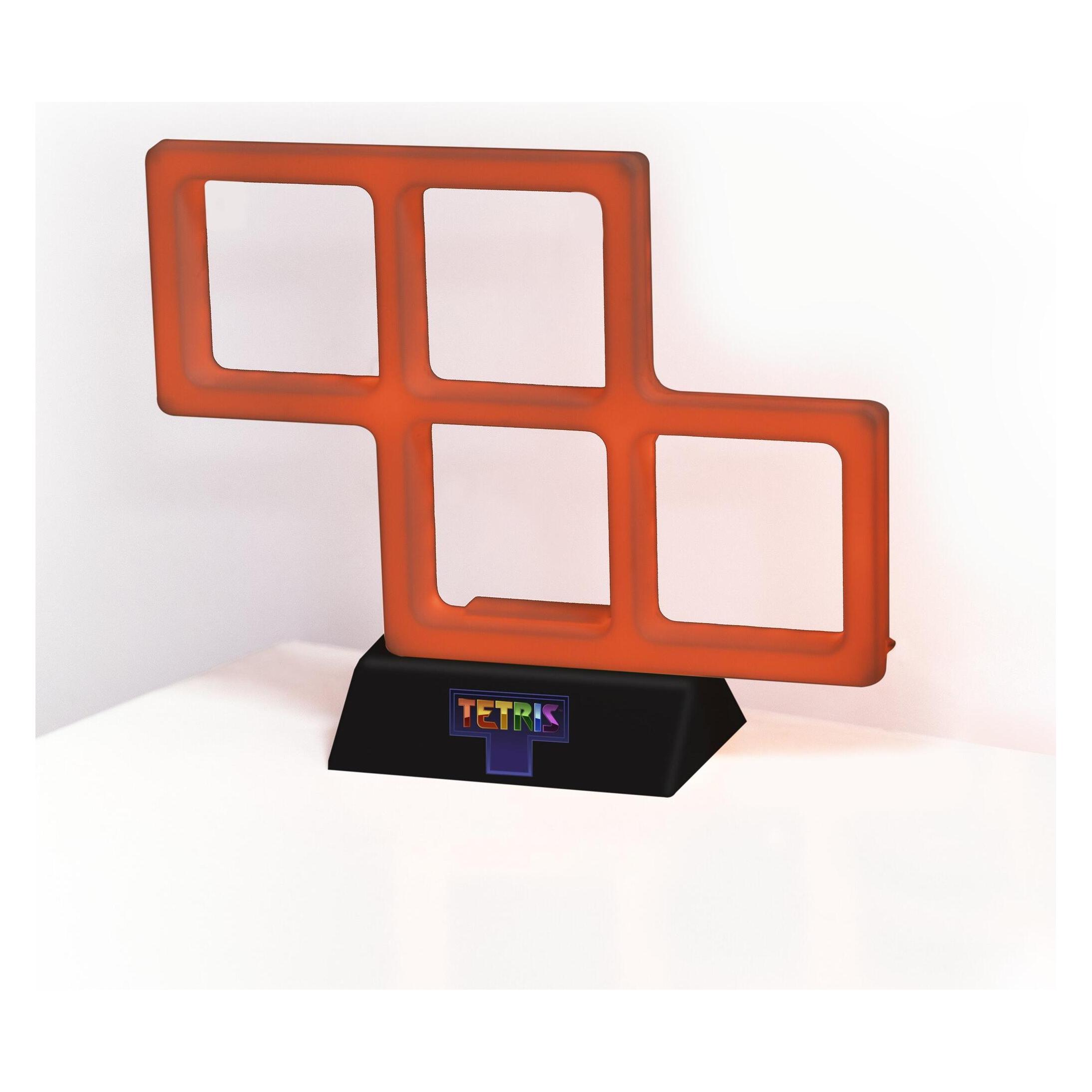 Fizz Creations, Nachtlampje, Tetris Rood Z Tetrimino Neon Licht Retro Gaming Lamp Officieel Gelicentieerd Usb-voeding