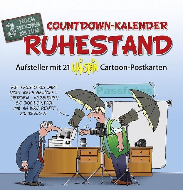 Produktbild Countdown-Kalender Ruhestand