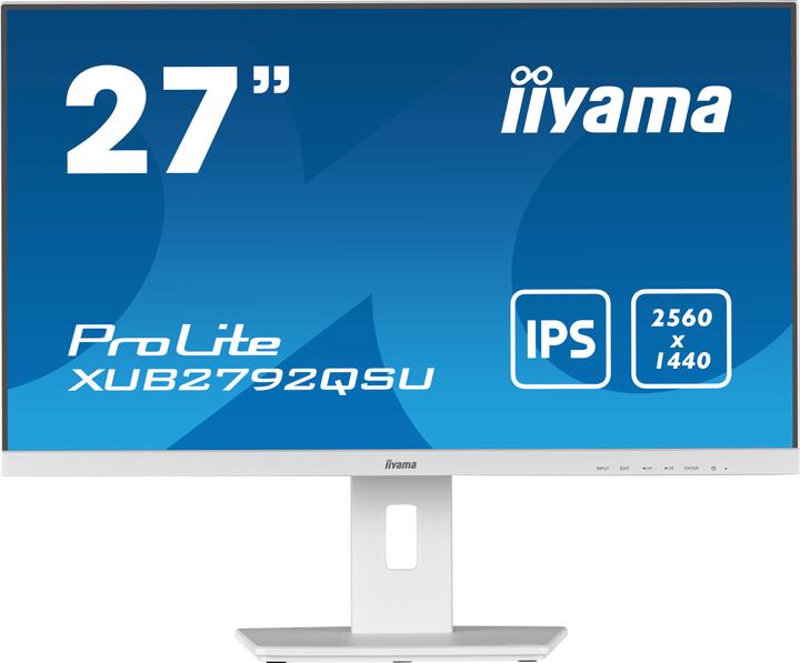 iiyama XUB2792QSU-W5 27 Zoll IPS 2560 x 1440 350 cd (2560 x 1440 Pixel, 27")