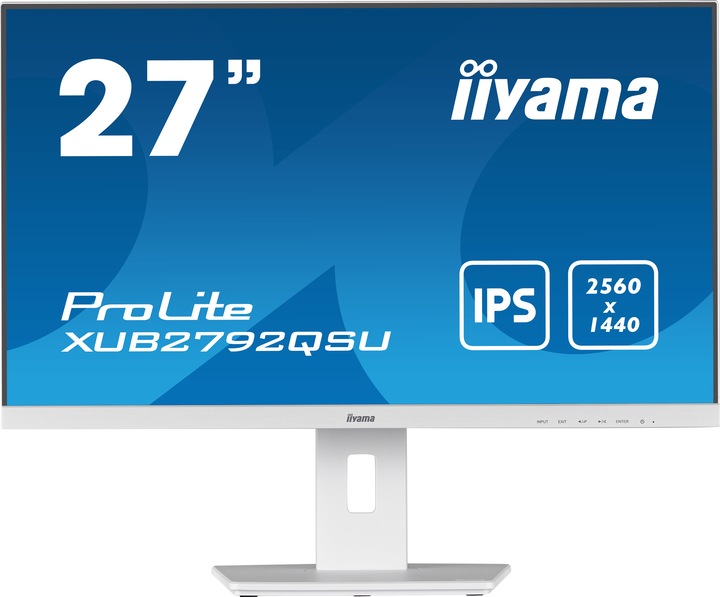 Produktbild iiyama XUB2792QSU-W5 27 Zoll IPS 2560 x 1440 350 cd (2560 x 1440 Pixel, 27")