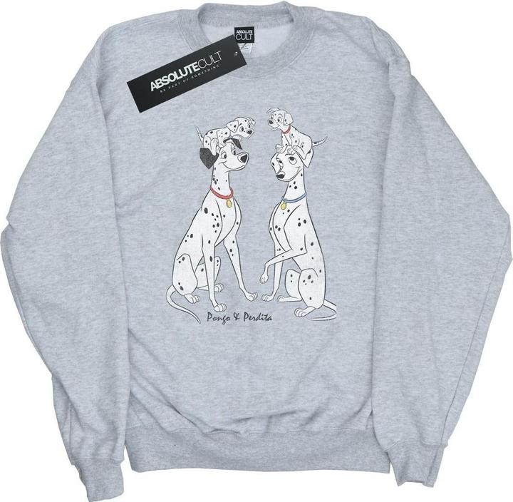 Produktbild Disney 101 Dalmatians Classic Pongo And Perdita Sweatshirt (XL)