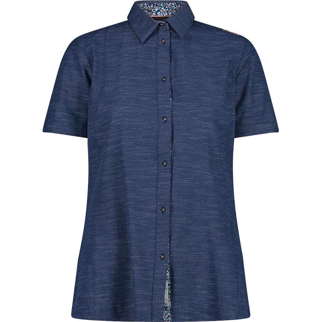 CMP Campagnolo, Damen, Hemden, Damenhemd, Blau, Schwarz, (XS)