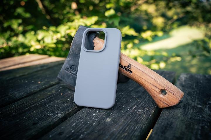 Actual product image Tactical MagForce Velvet Smoothie Cover for Apple iPhone 15 Pro Max Foggy (Apple iPhone 15 Pro Max)