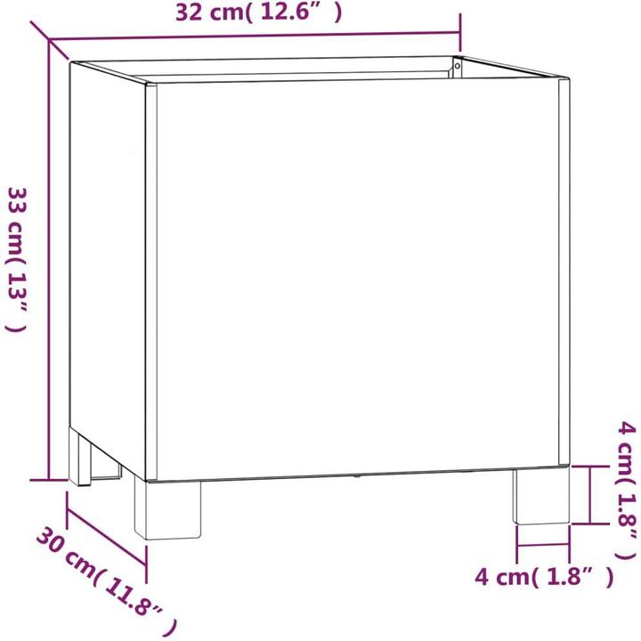 Produktbild vidaXL Pflanzgefäss