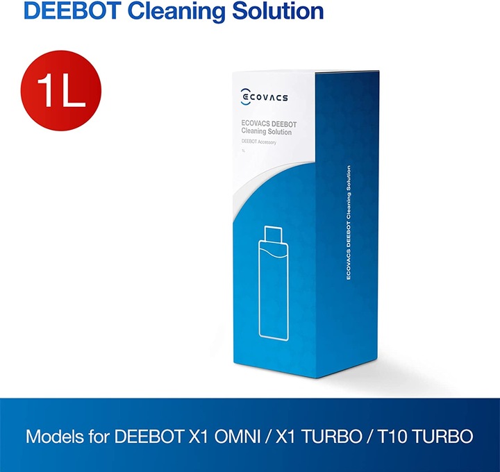 Actual product image Ecovacs DEEBOT X1/T10 Family Cleaning Solution 1 L - D-SO01-0019