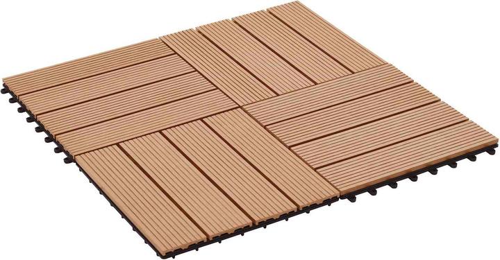 Produktbild vidaXL Terrassenfliese (11x, 30 x 30 cm)
