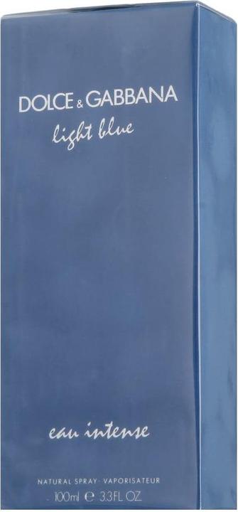 Actual product image Dolce & Gabbana Light Blue Eau Intense (Eau de parfum, 100 ml)