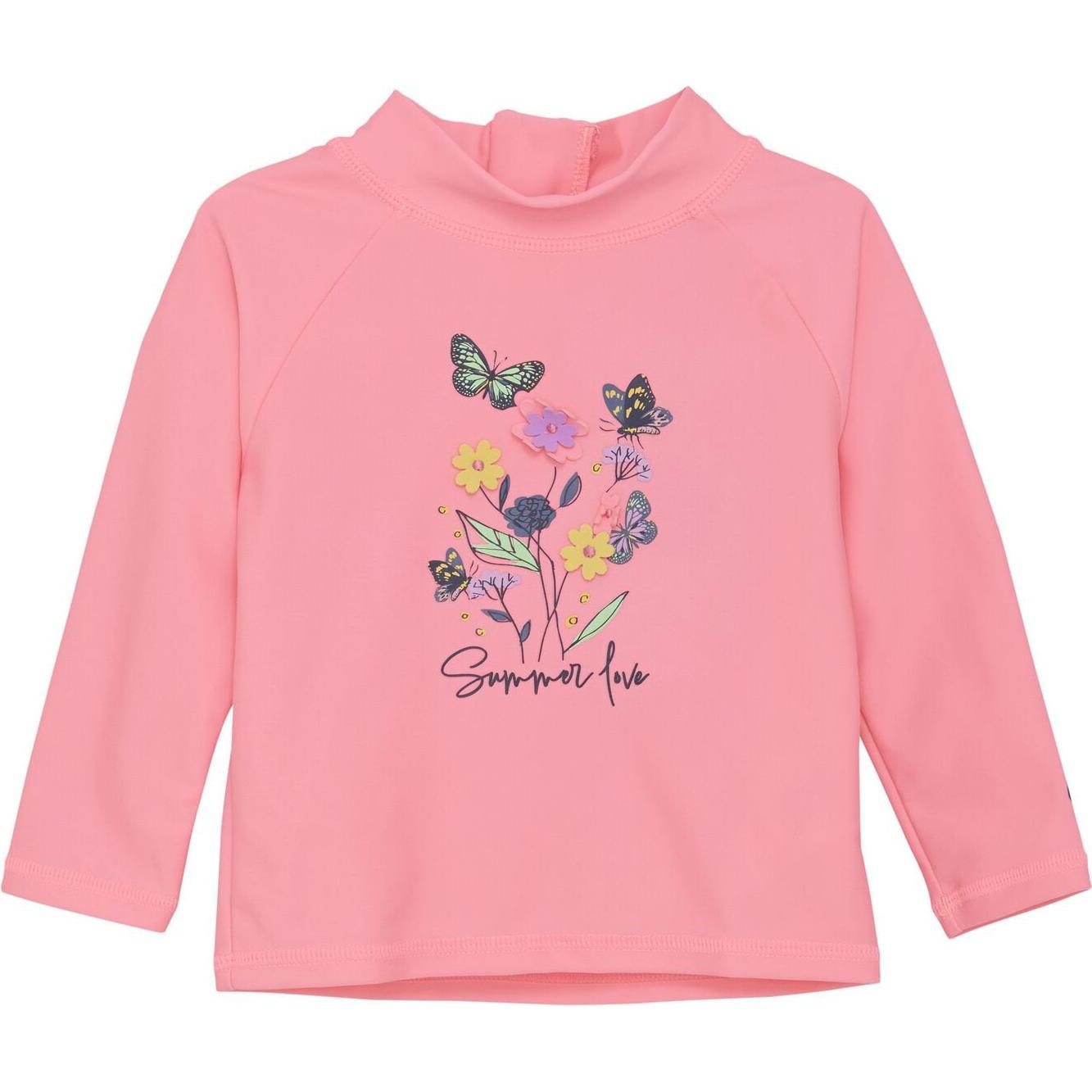 Color Kids, Badeshirt, Baby Badeshirt Plumeria, Mehrfarbig, (86)